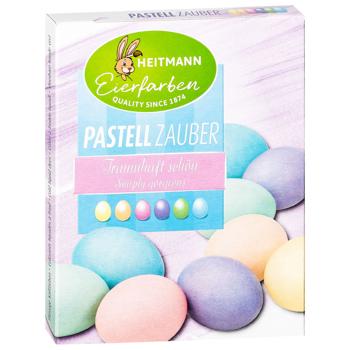 Фарба для яєць Heitmann Pastel Magic 6 кольорів по 5мл