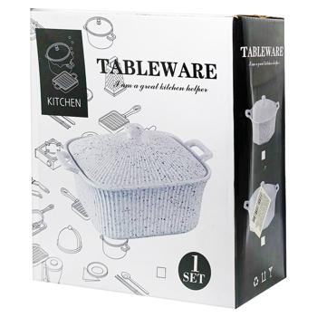 Каструля жаростійка квардратна 25см 65636-9 - купити, ціни на Таврія В - фото 1