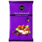 Rioba Milk Chocolate with Almonds and Raisins 300g