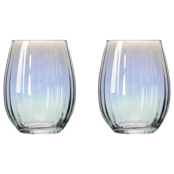 Набор стаканов Ardesto Black Mars Zenith низкие прозрачные 2шт 590мл - купить, цены на Таврия В - фото 1