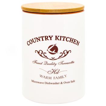 Банка Lefard Country Kitchen для сипучих продуктів 1000мл