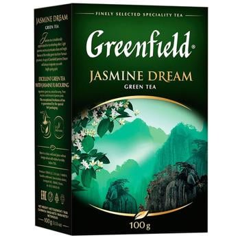 Greenfield Jasmine Dream Green Tea 100g - buy, prices for ULTRAMARKET - photo 2