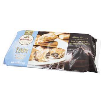 Asolo Dolce Puff Pastry Cookies with Chocolate Cream 110g - buy, prices for Tavria V - photo 2