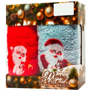 Набір рушників S-Texstil 35х75см 2шт бавовна - купити, ціни на Cупермаркет "Харків" - фото 1