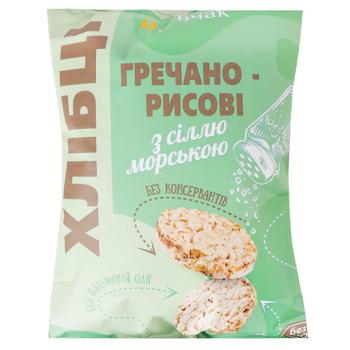 Хлебцы Герчак гречнево-рисовые с солью 80г - купить, цены на Эпицентр FOOD - фото 1