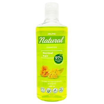 Шампунь Aroma з травами 400мл - купити, ціни на КОСМОС - фото 1