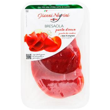Брезаола Negrini Punta D'ancha нарезанная 80г - купить, цены на WINETIME - фото 1