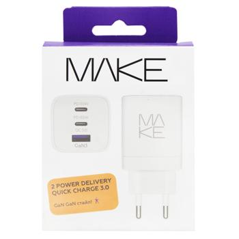 Make 2xType-C+USB Charger 65W White - buy, prices for - photo 2
