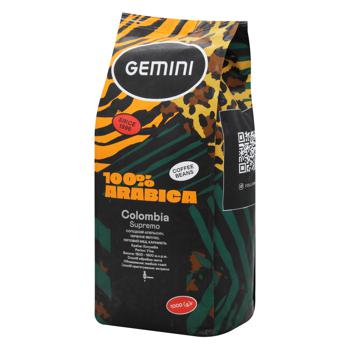 Gemini Colombia Supremo Coffee in Beans 1kg - buy, prices for ULTRAMARKET - photo 1