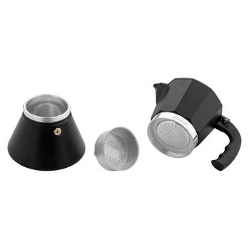 Ardesto Gemini Trento Black Geyser Coffee Maker 6 cups - buy, prices for MegaMarket - photo 3