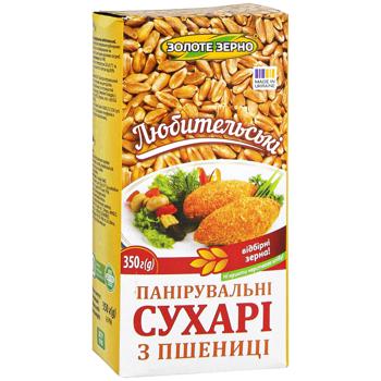 Сухари панировочные Золоте зерно пшеничные 350г - купить, цены на КОСМОС - фото 3
