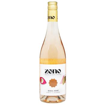 Вино б/а ZENO Bobal Rose 0,75л рожеве 0,3% (Іспанія) - купити, ціни на КОСМОС - фото 1