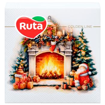 Ruta New Year Napkins 33х33cm 20pcs - buy, prices for Supermarket "Kharkiv" - photo 4