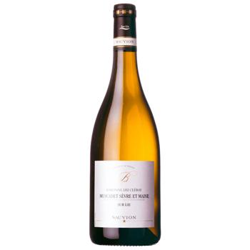 Вино Sauvion Baronne Du Cleray Muscadet Sevre Et Maine Sur Lie белое сухое 12,5% 0,75л