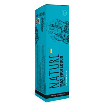 Зубна паста Nature Max Protection з морською сіллю 100мл - купити, ціни на - фото 2