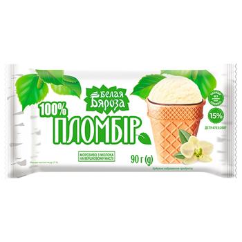 Bila Bereza Plombir Ice Cream 90g - buy, prices for COSMOS - photo 2