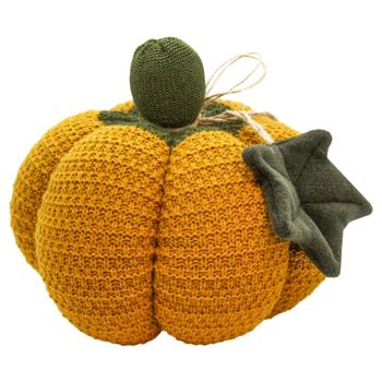 Декоративний виріб Pumpkin Охра 25см - купити, ціни на МегаМаркет - фото 1