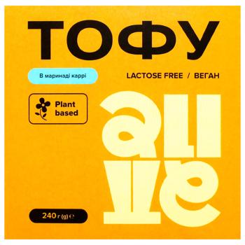 Тофу Alive №12 в маринаде карри 240г - купить, цены на КОСМОС - фото 2