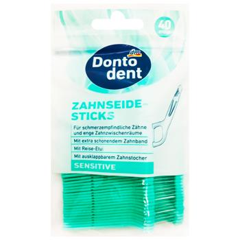 Dontodent Interdental Floss 40pcs - buy, prices for Vostorg - photo 1
