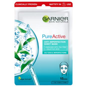 Garnier Skin Naturals Clean Skin Mask for Oily and Problem Skin 23g - buy, prices for - photo 9