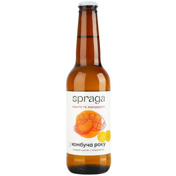 Комбуча Spraga манго та мандарин 0,33л - купити, ціни на Grono - фото 1