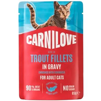 Вологий корм для котів Carnilove Multipack Gravy Adult 12 шт x 85 г - купить, цены на MasterZoo - фото 3