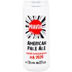 Пиво Pravda American Pale Ale светлое нефильтрованное 7% 0,33л