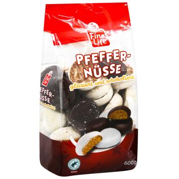 Fine Life Glazed Gingerbread with Sugar Icing and Dark Chocolate 600g - buy, prices for METRO - photo 3