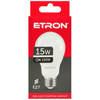 Etron LED Bulb A65 15W E27 4200K - buy, prices for Supermarket "Kharkiv" - photo 3