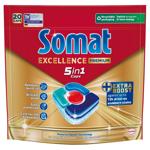 Таблетки для посудомийних машин Somat Excellence Premium 5в1 20шт