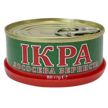 Granular Salmon Caviar 80g - buy, prices for NOVUS - photo 1
