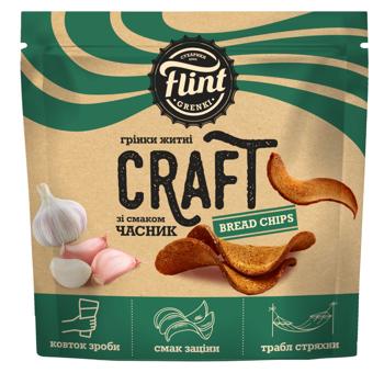 Flint Craft Garlic Flavored Wavy Rusks 90g