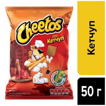 Палички кукурудзяні Cheetos зі смаком кетчупу 50г - купити, ціни на Торба - фото 2
