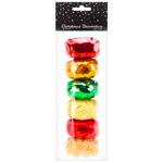 Set of Ribbons for Gift Decoration 5x80cm 6pcs