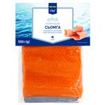 Сьомга Metro Chef філе на шкірі холодного копчення 500г