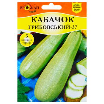 Bahatiy Vrozhay Zucchini Gribovsky-37 Seed 10g - buy, prices for COSMOS - photo 1