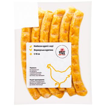 Колбаски Meat Time куриные с карри - купить, цены на WINETIME - фото 1