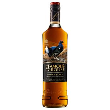 The Famous Grouse Smoky Black Whiskey 40% 0.7l - buy, prices for MegaMarket - photo 1