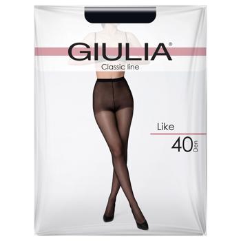 Колготки Giulia Like nero жіночі 40ден 4р