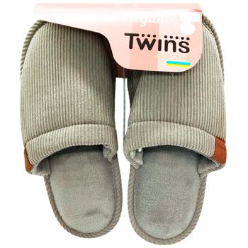 Twins HS-OZ Women's Velvet Slippers s.40-41 Grey