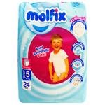 Підгузки-трусики Molfix Twin Junior 5 12-17кг 24шт
