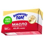 Масло Волошковое Поле сладкосливочное 82,5% 180г