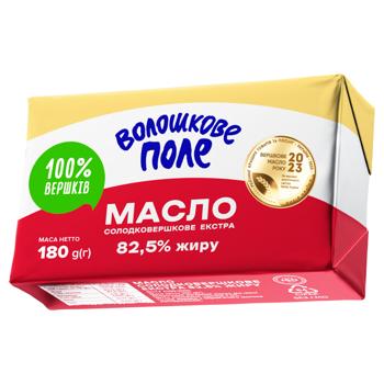 Voloshkove Pole Sweet Cream Butter 82.5% 180g - buy, prices for NOVUS - photo 1
