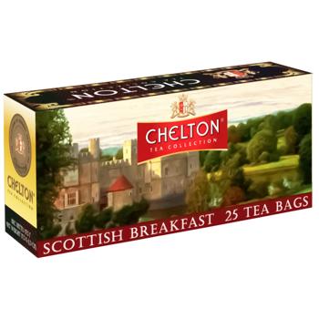 Чай черный Chelton Scottish Breakfast 1,5г*25шт