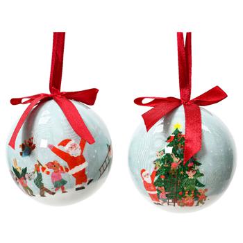 Xmas Plastic Christmas Tree Balls 7.5cm 7pcs - buy, prices for METRO - photo 2