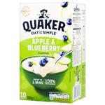 Каша овсяная Quaker Яблоко и черника быстрого приготовления 36г х 10шт