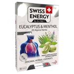 Леденцы от простуды Swiss Energy Эвкалипт, ментол и 20 альпийских трав 12шт