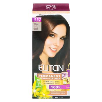 Elitan Intensive Hair Dye №3.57 Bitter chocolate - buy, prices for EKO Market - photo 2