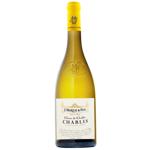 Вино J.Moreau & Fils Chablis белое сухое 12,5% 0,75л