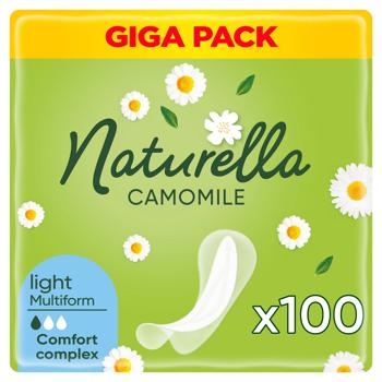 Прокладки ежедневные  Naturella Camomile Light Multiform 100шт - купить, цены на МегаМаркет - фото 2